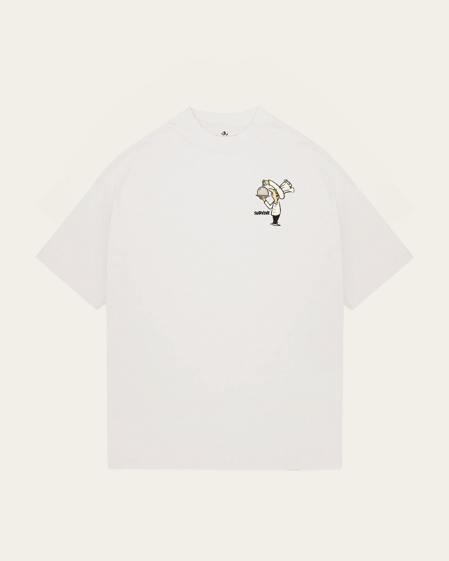 T-SHIRT BRANCA OVERSIZED EXPENSIVE OR BLONDE