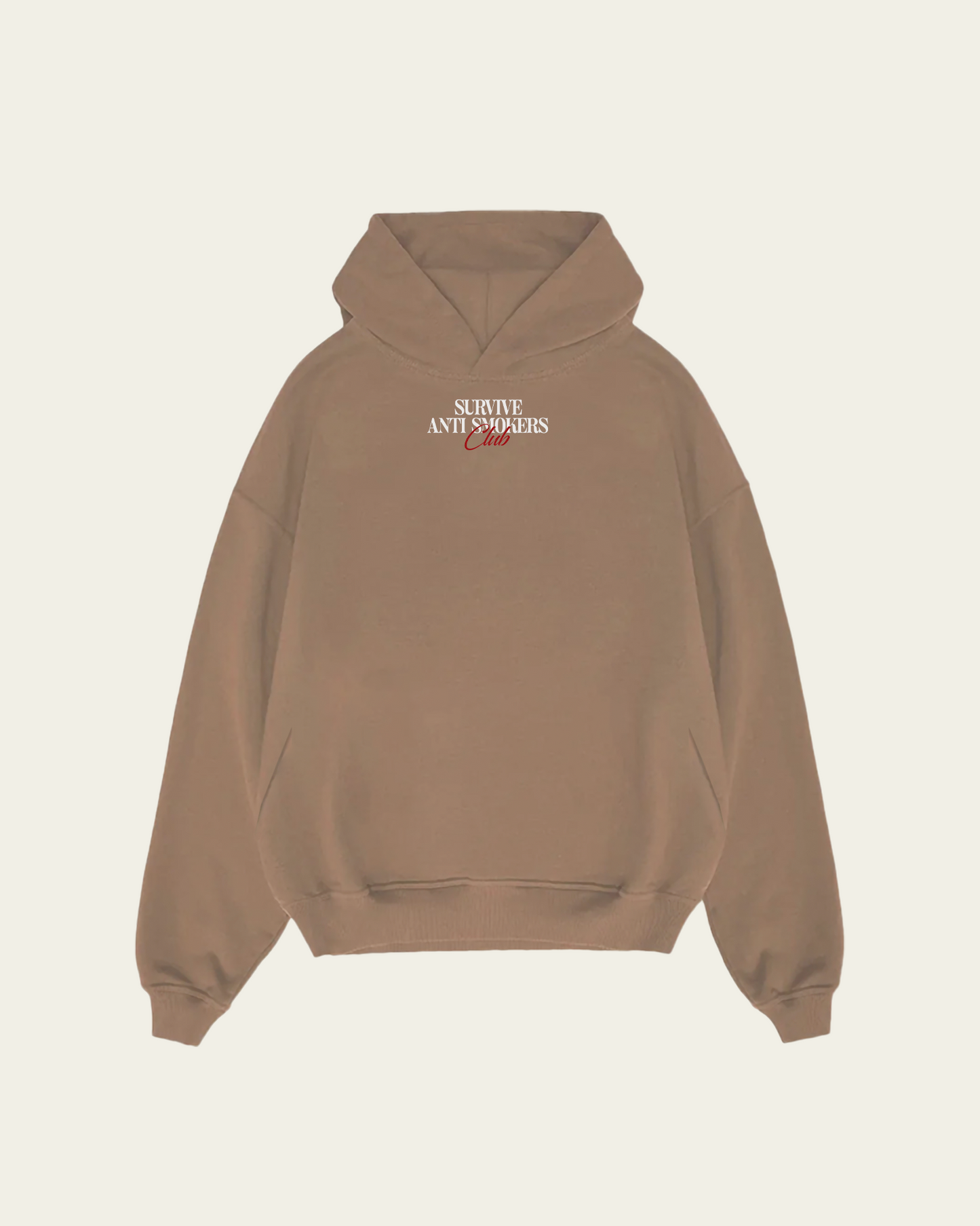 HOODIE CASTANHO OVERSIZE SMOKERS