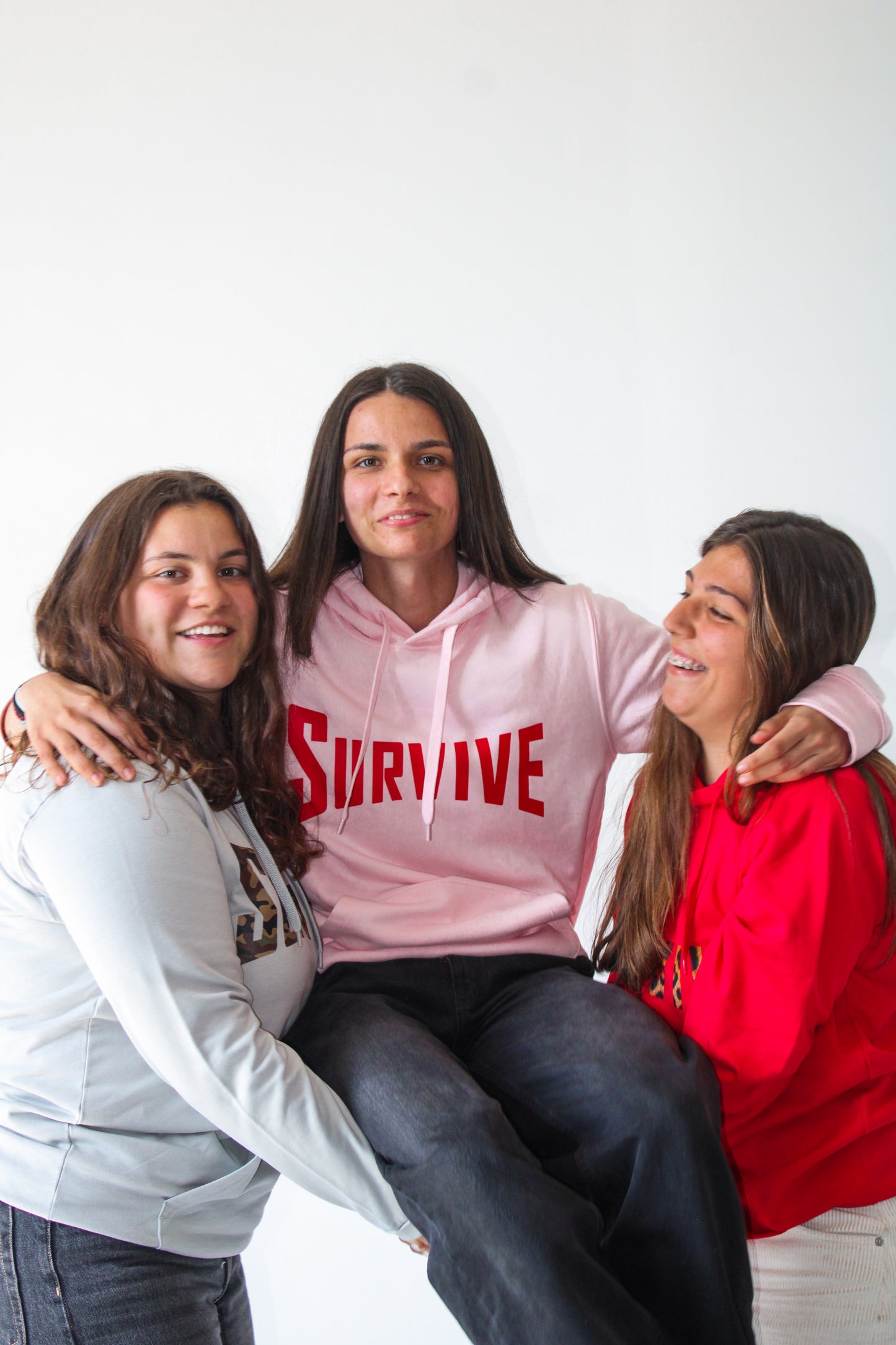 HOODIE ROSA ESSENTIALS