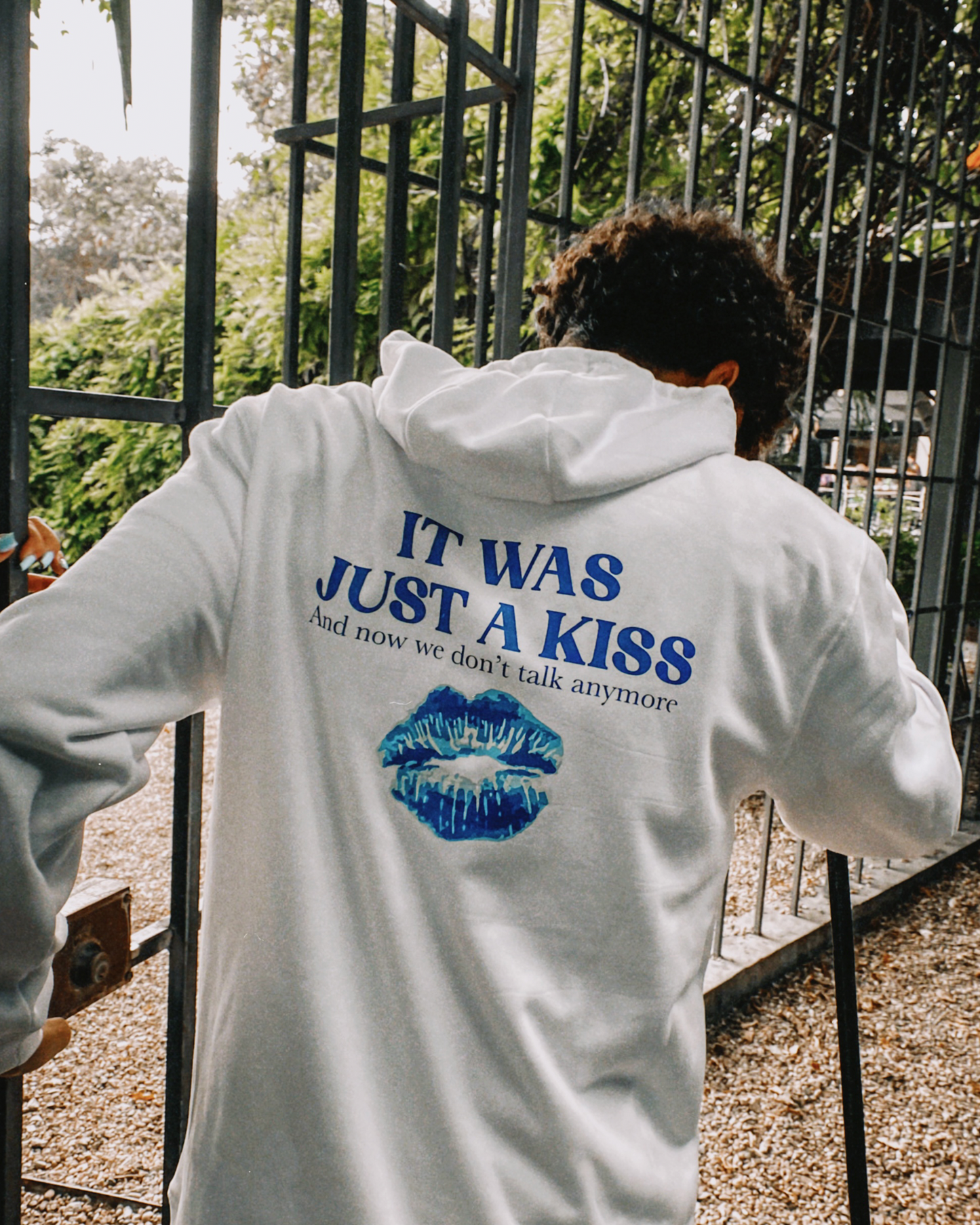 HOODIE BRANCA KISS