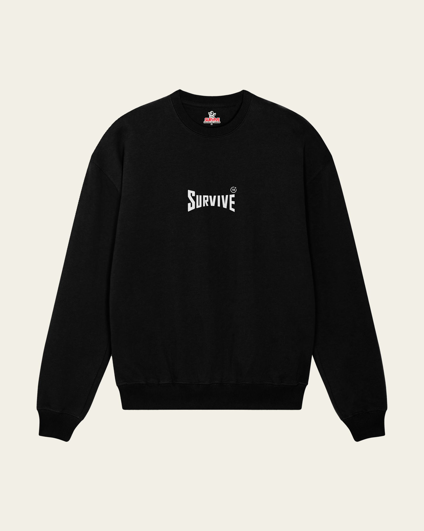 SWEATSHIRT PRETA DOG +18
