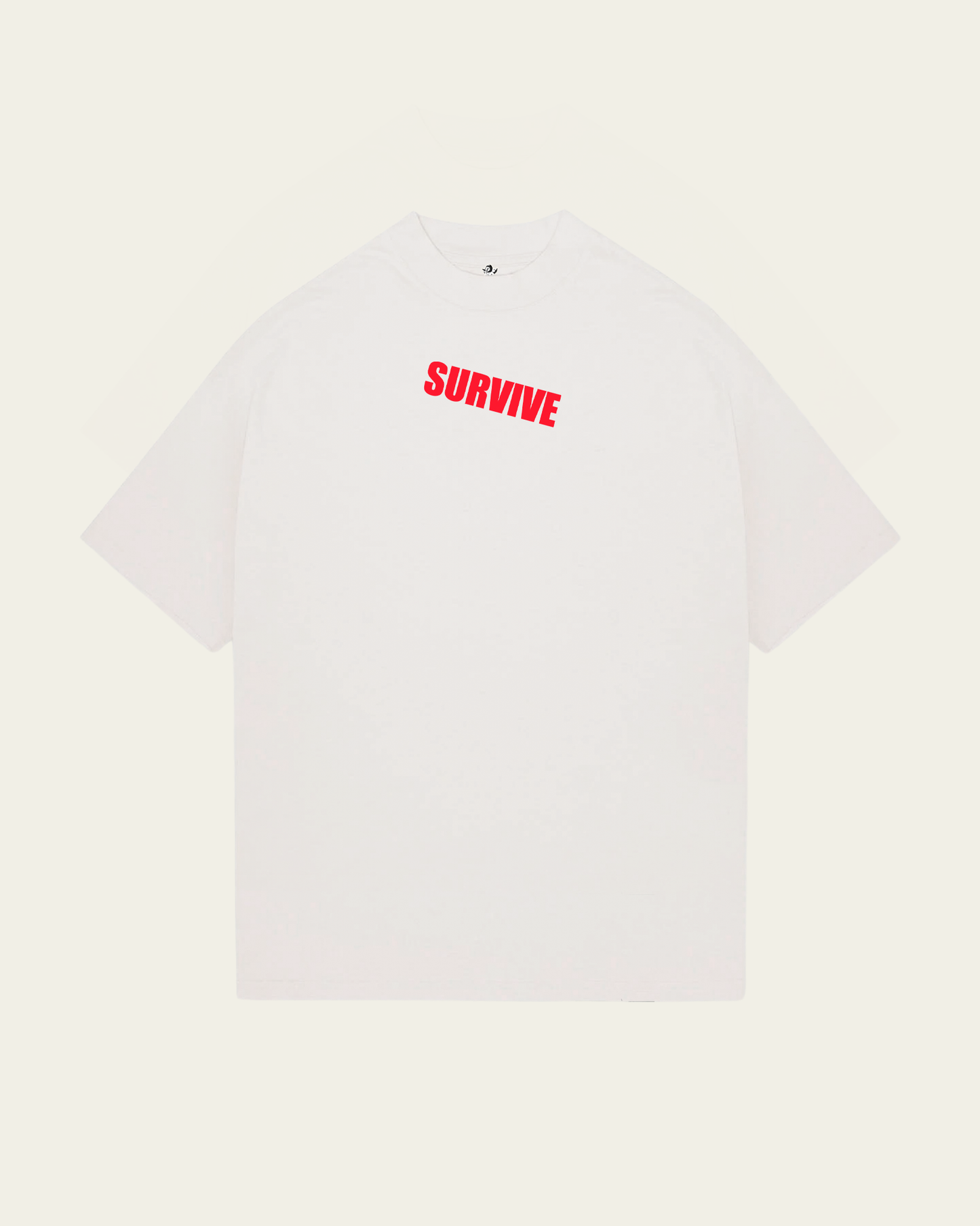 T-SHIRT BRANCA OVERSIZED COWBOY
