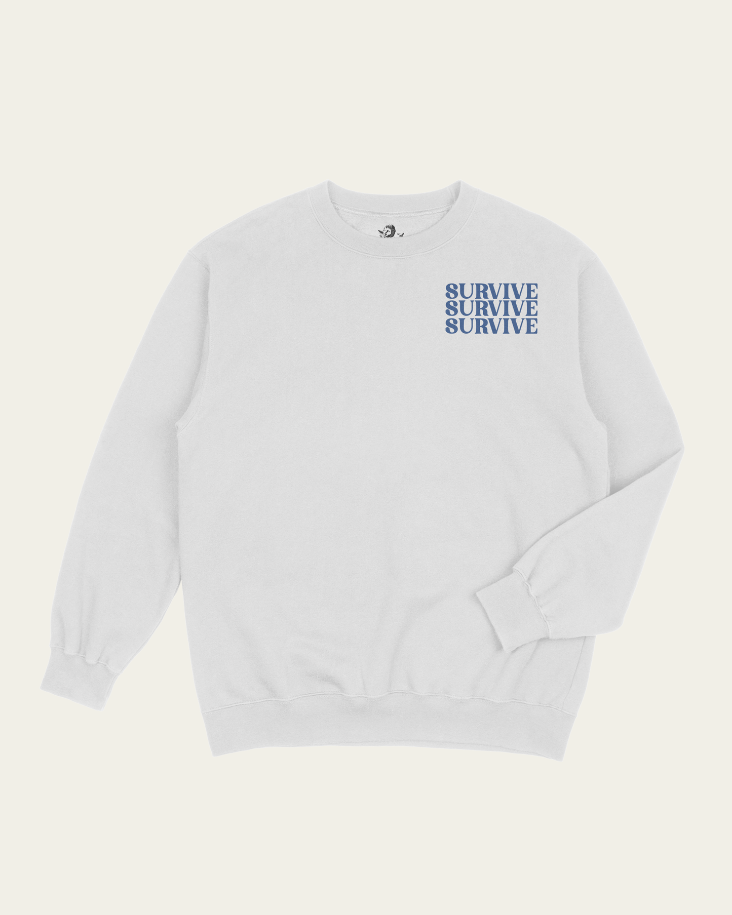 SWEATSHIRT BRANCA KISS