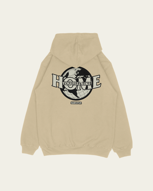 HOODIE BEGE HOME