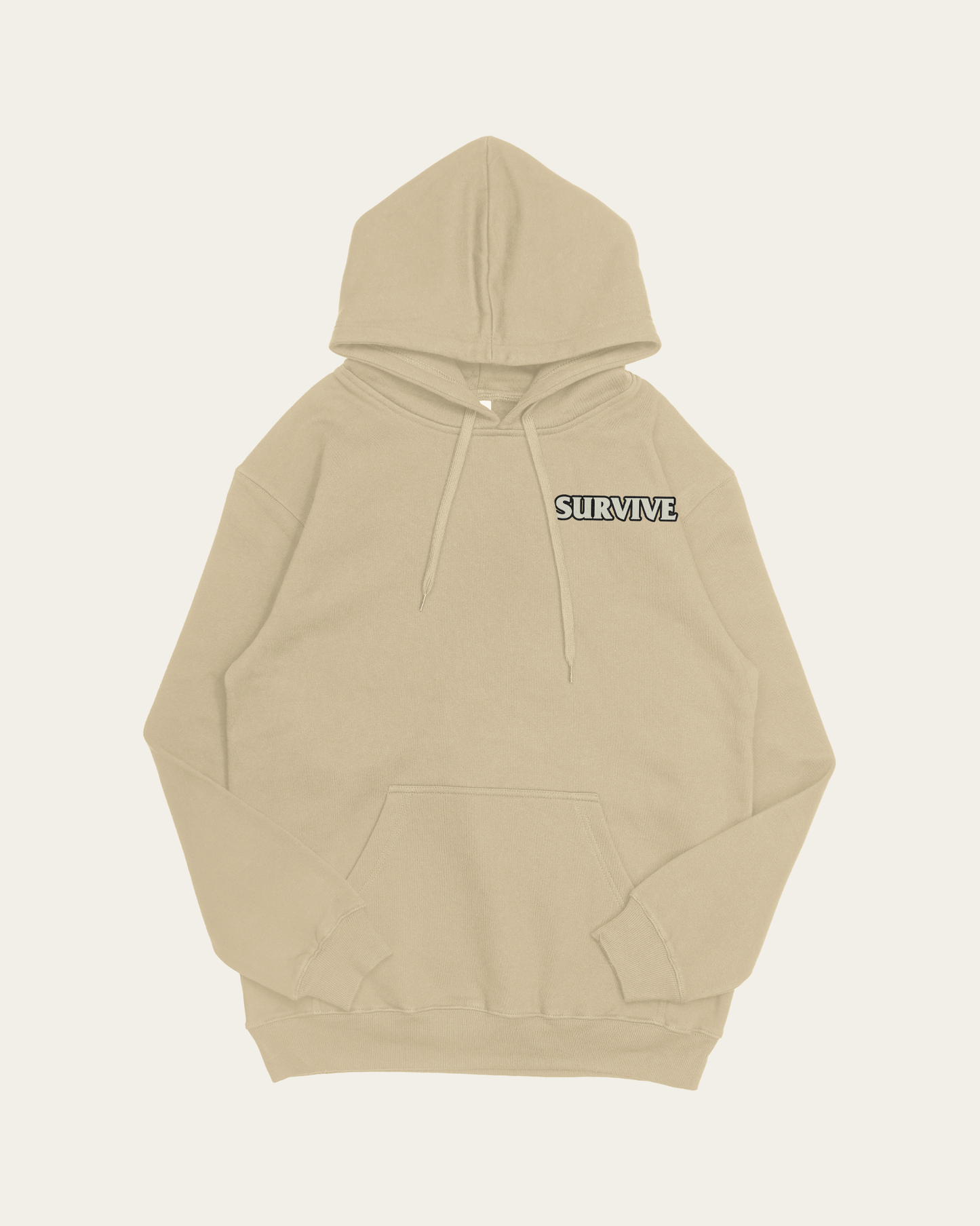 HOODIE BEGE HOME