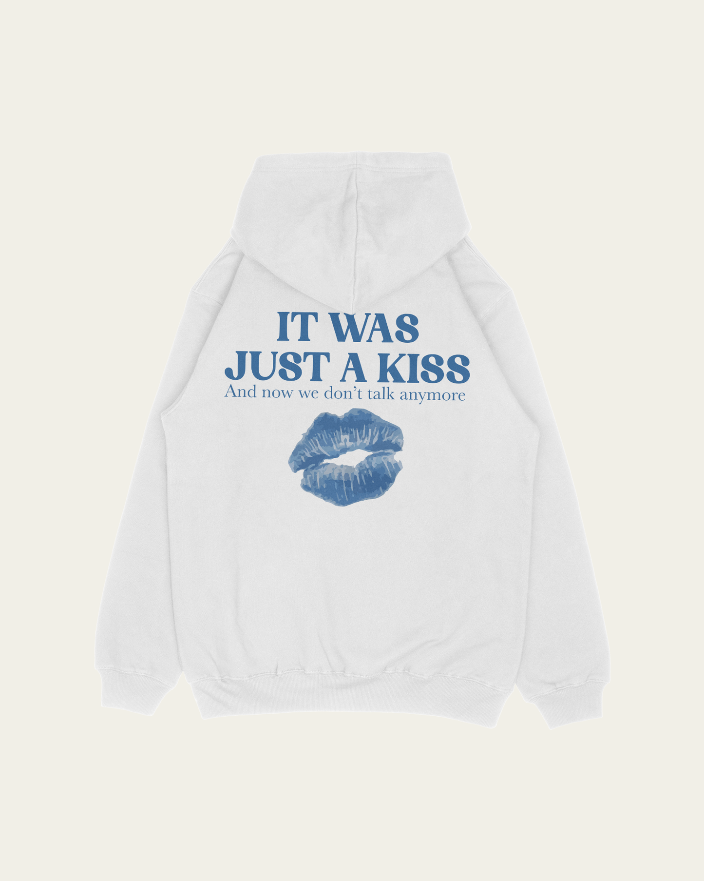 HOODIE BRANCA KISS