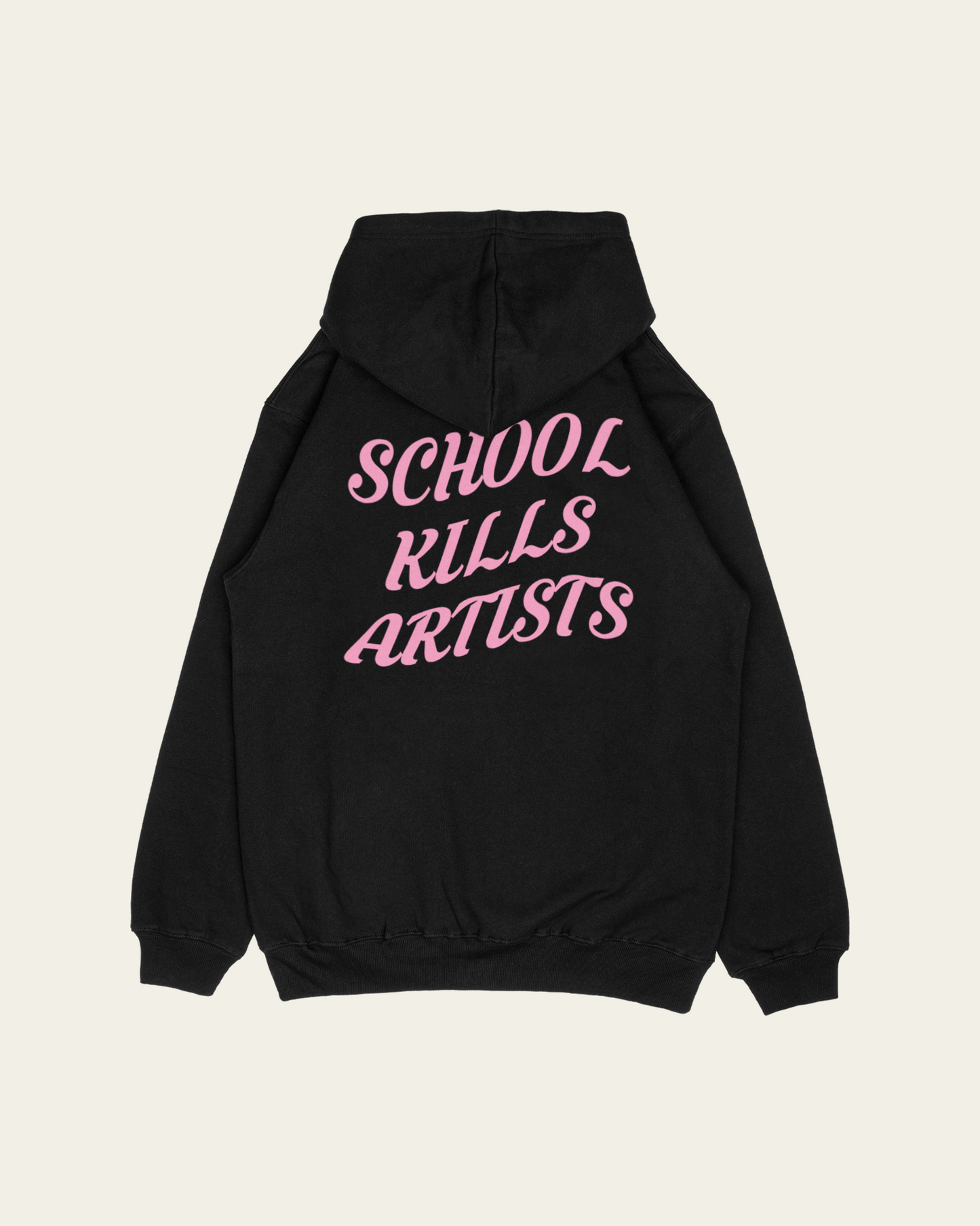 HOODIE PRETA SCHOOL KILLS ARTISTS