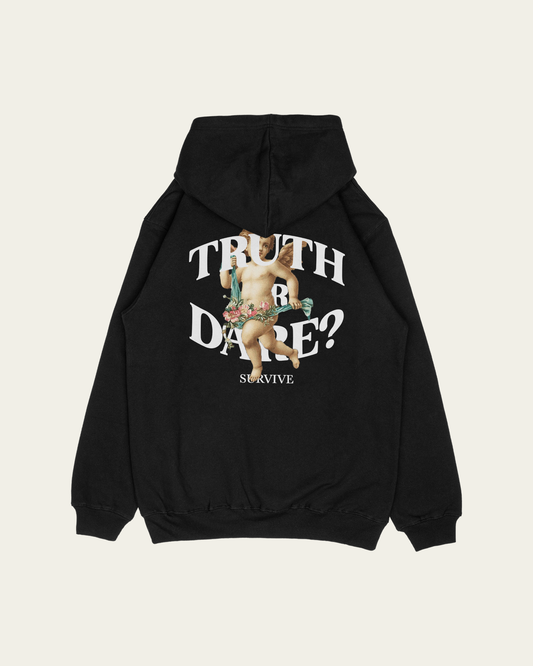 HOODIE PRETA TRUTH OR DARE