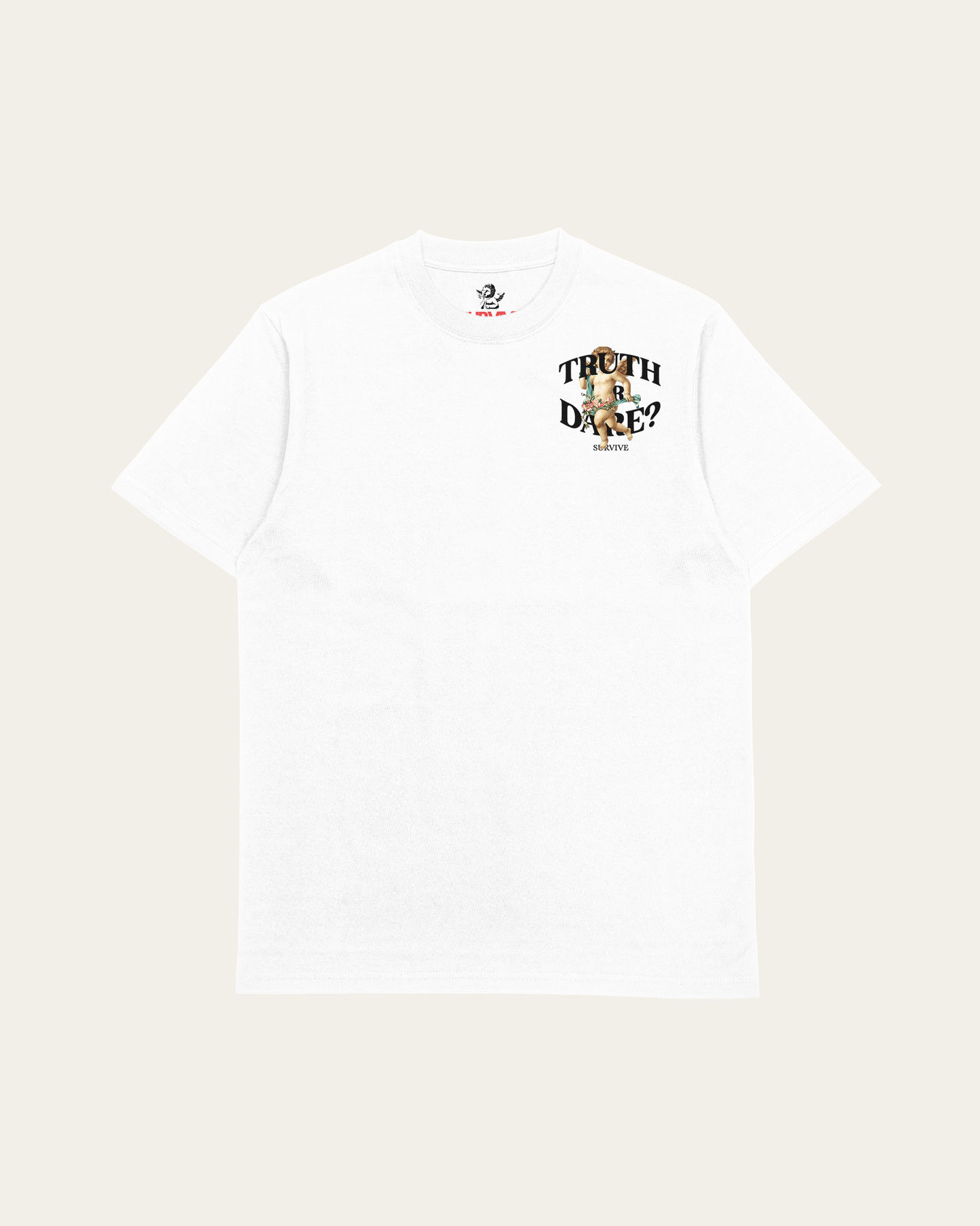 T-SHIRT BRANCA TRUTH OR DARE
