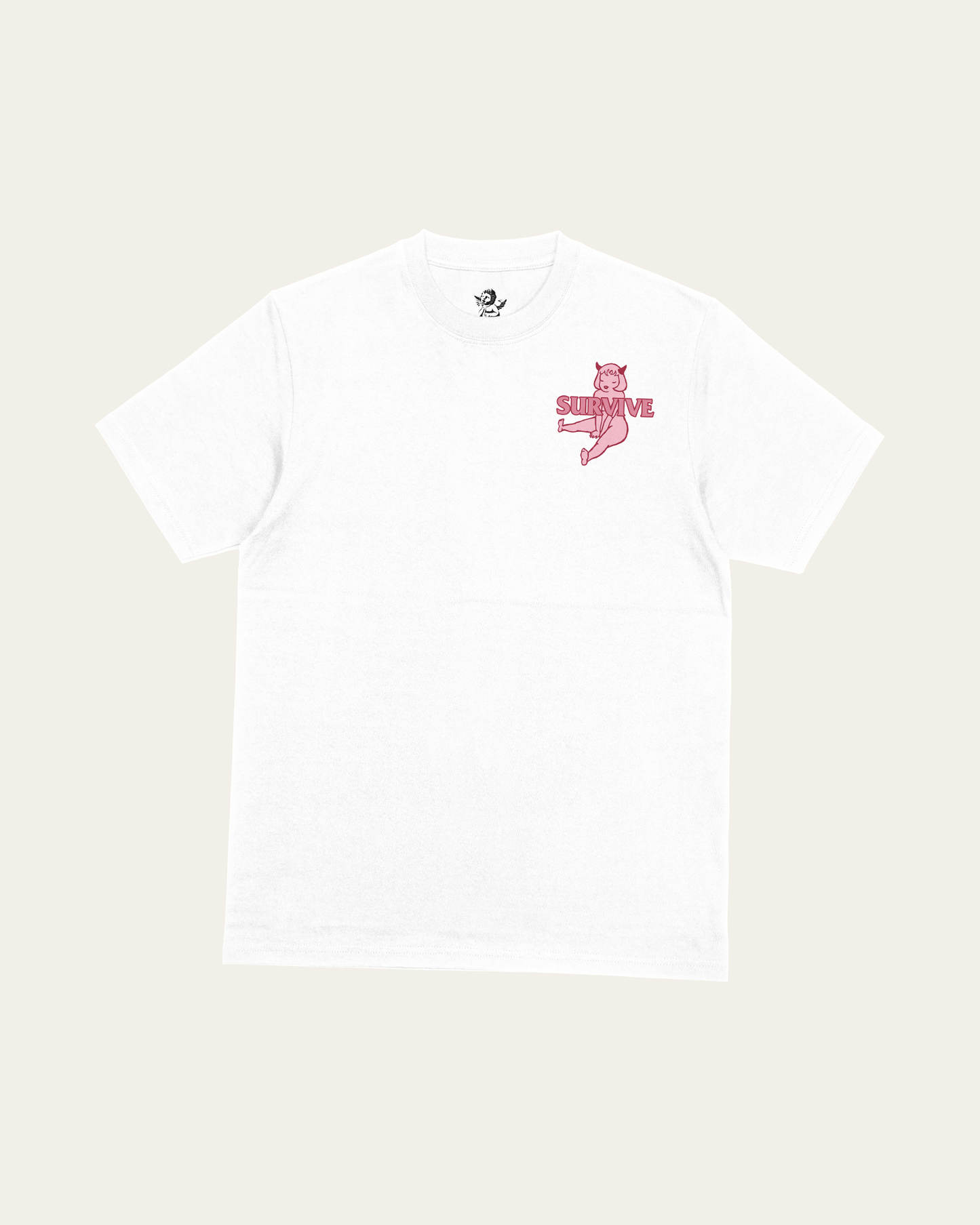 T-SHIRT BRANCA YOLO