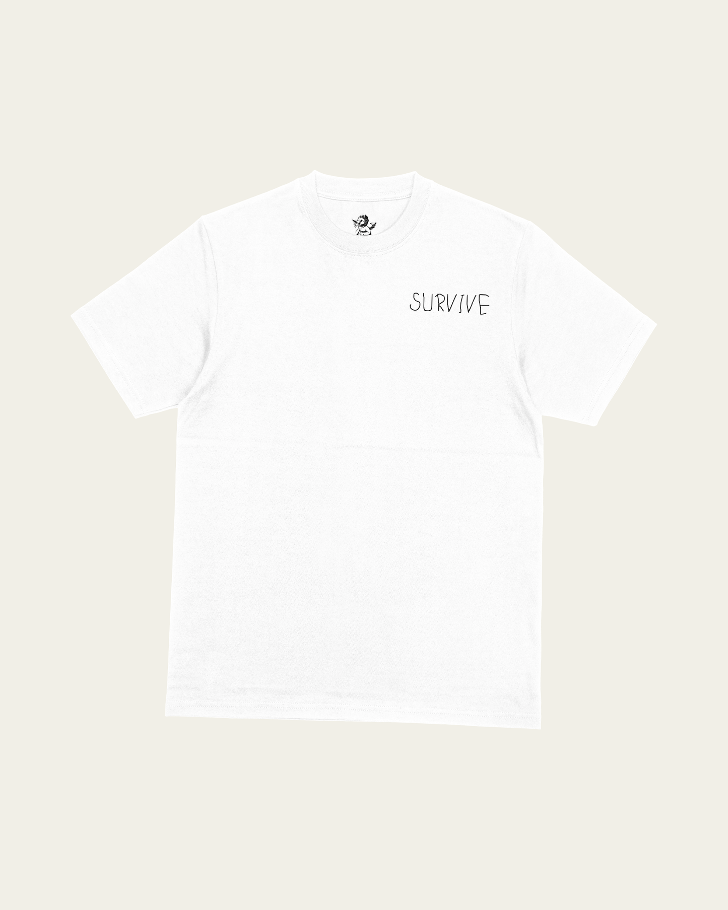 T-SHIRT BRANCA FREAKING HARD