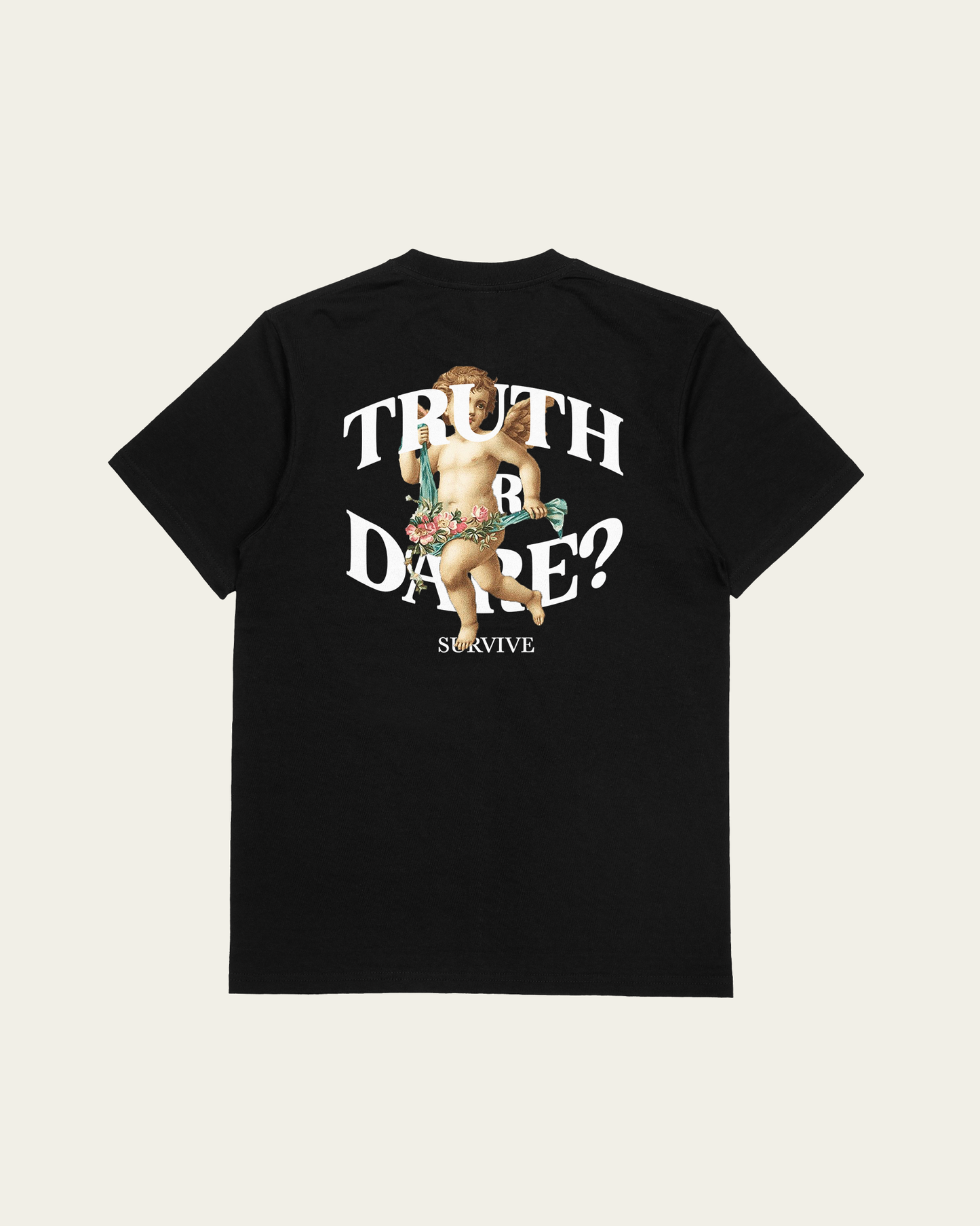 T-SHIRT PRETA TRUTH OR DARE