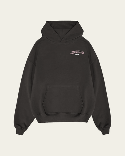 HOODIE CINZA OVERSIZED STRANGER