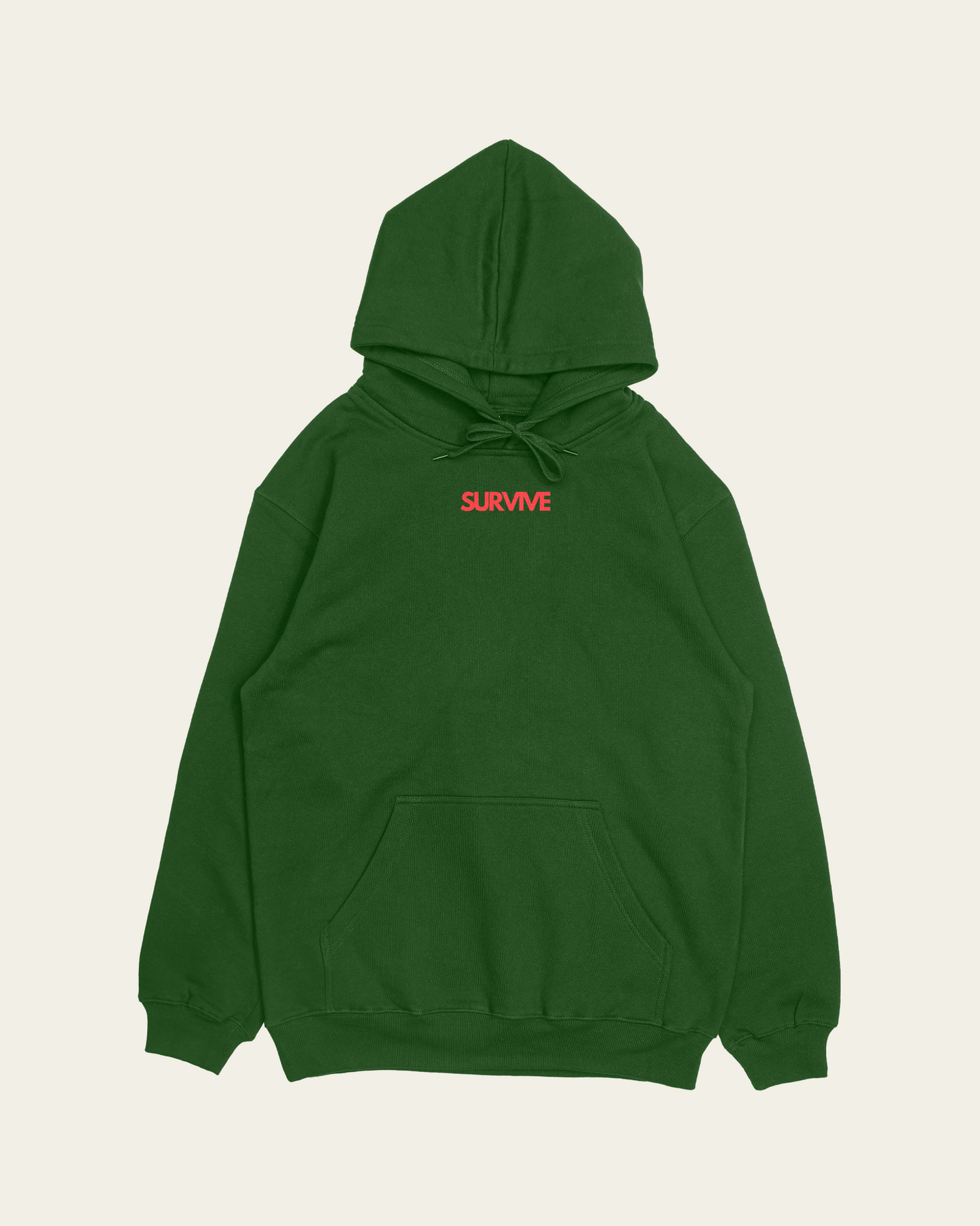 HOODIE VERDE ABC SURVIVE