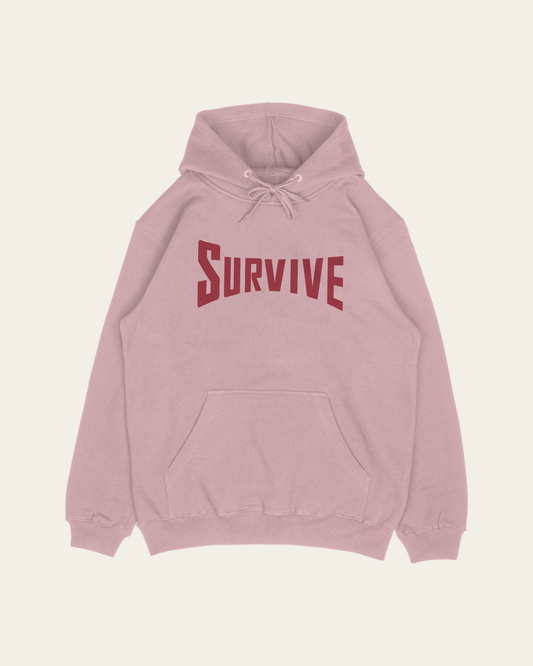 HOODIE ROSA ESSENTIALS