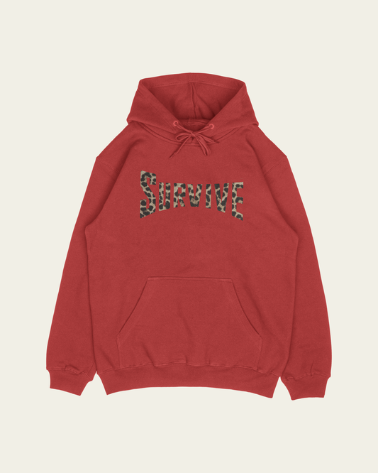 HOODIE VERMELHA ESSENTIALS