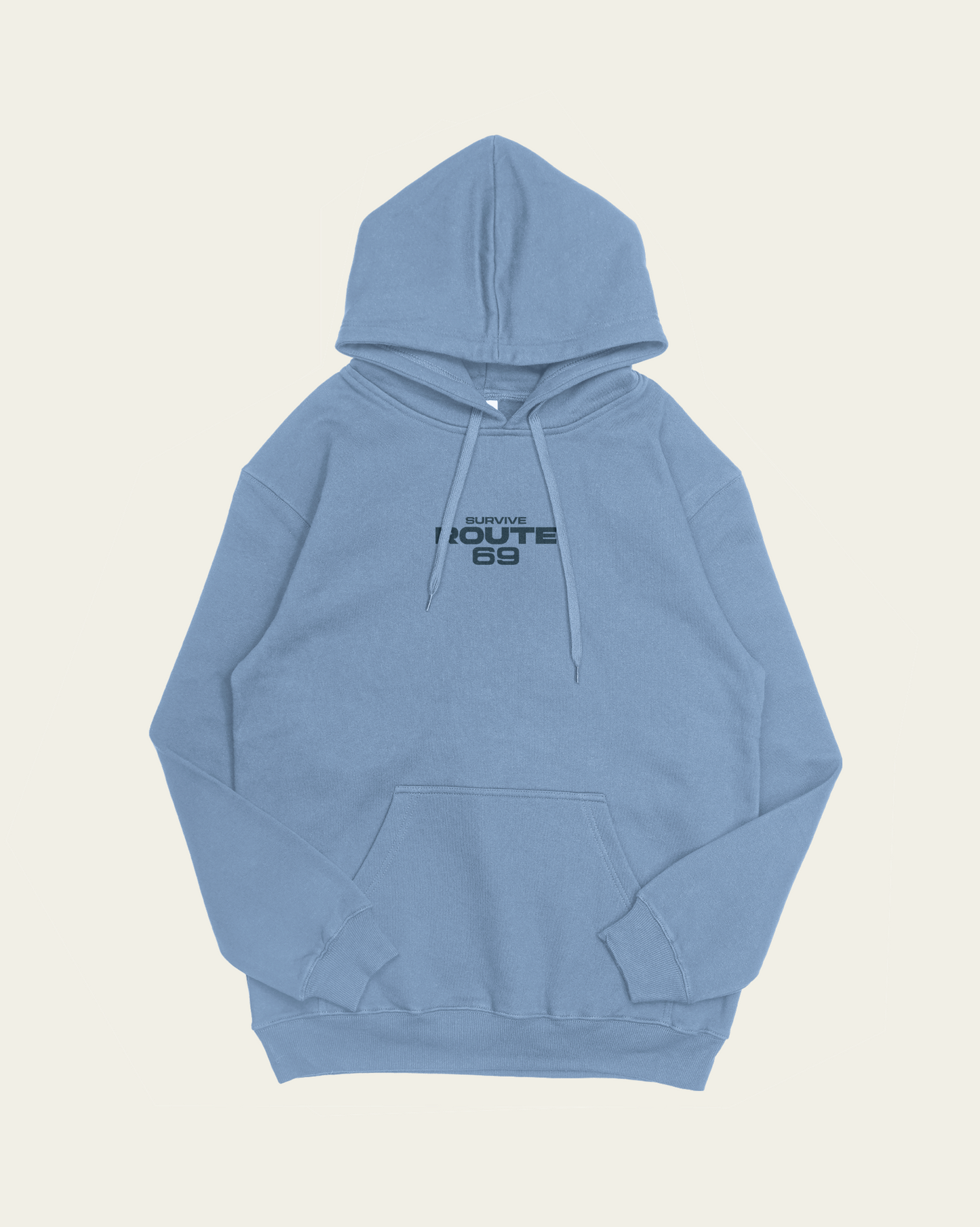 HOODIE AZUL ROUTE 69