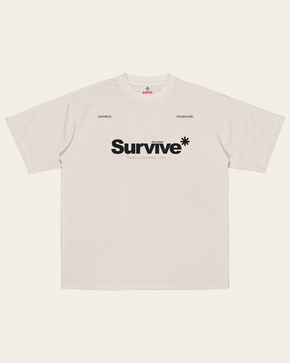 T-SHIRT BRANCA OVERSIZED BOXY HOT AS F*CK
