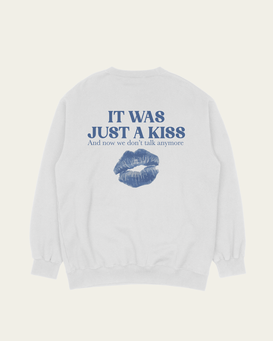 SWEATSHIRT BRANCA KISS