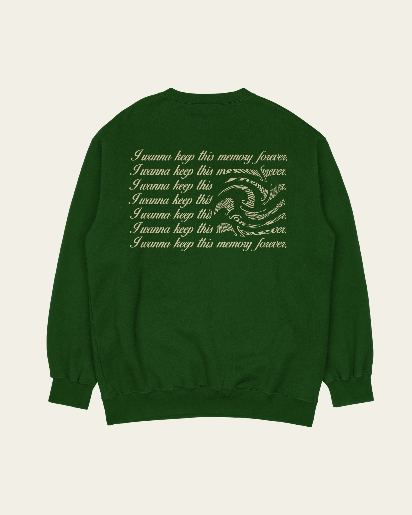 SWEATSHIRT VERDE REVIVE