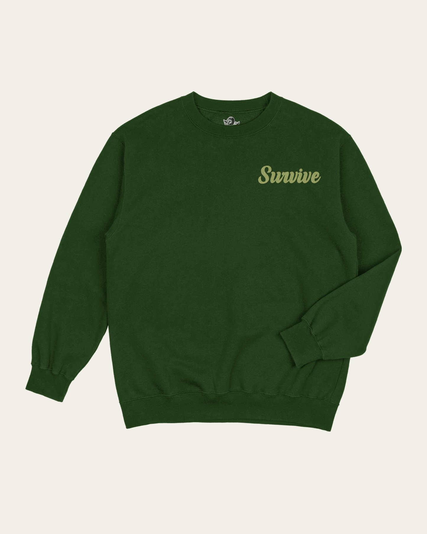 SWEATSHIRT VERDE IT'S ALL LEGAL