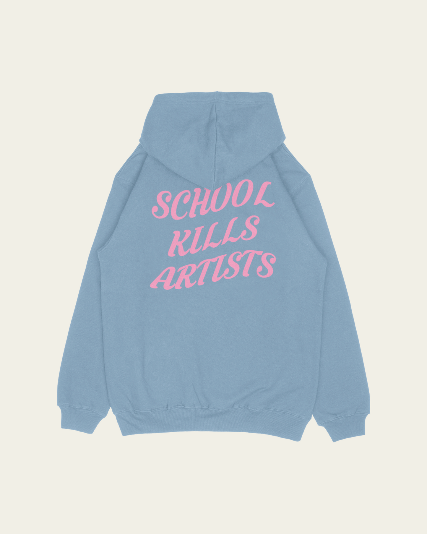 HOODIE AZUL SCHOOL KILLS ARTISTS