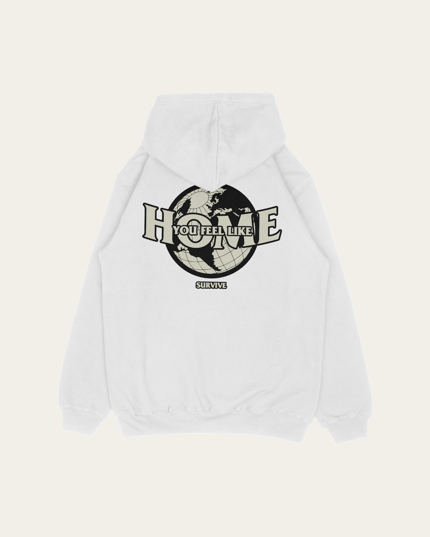 HOODIE BRANCA HOME