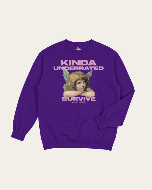 SWEATSHIRT ROXA UNDERRATED