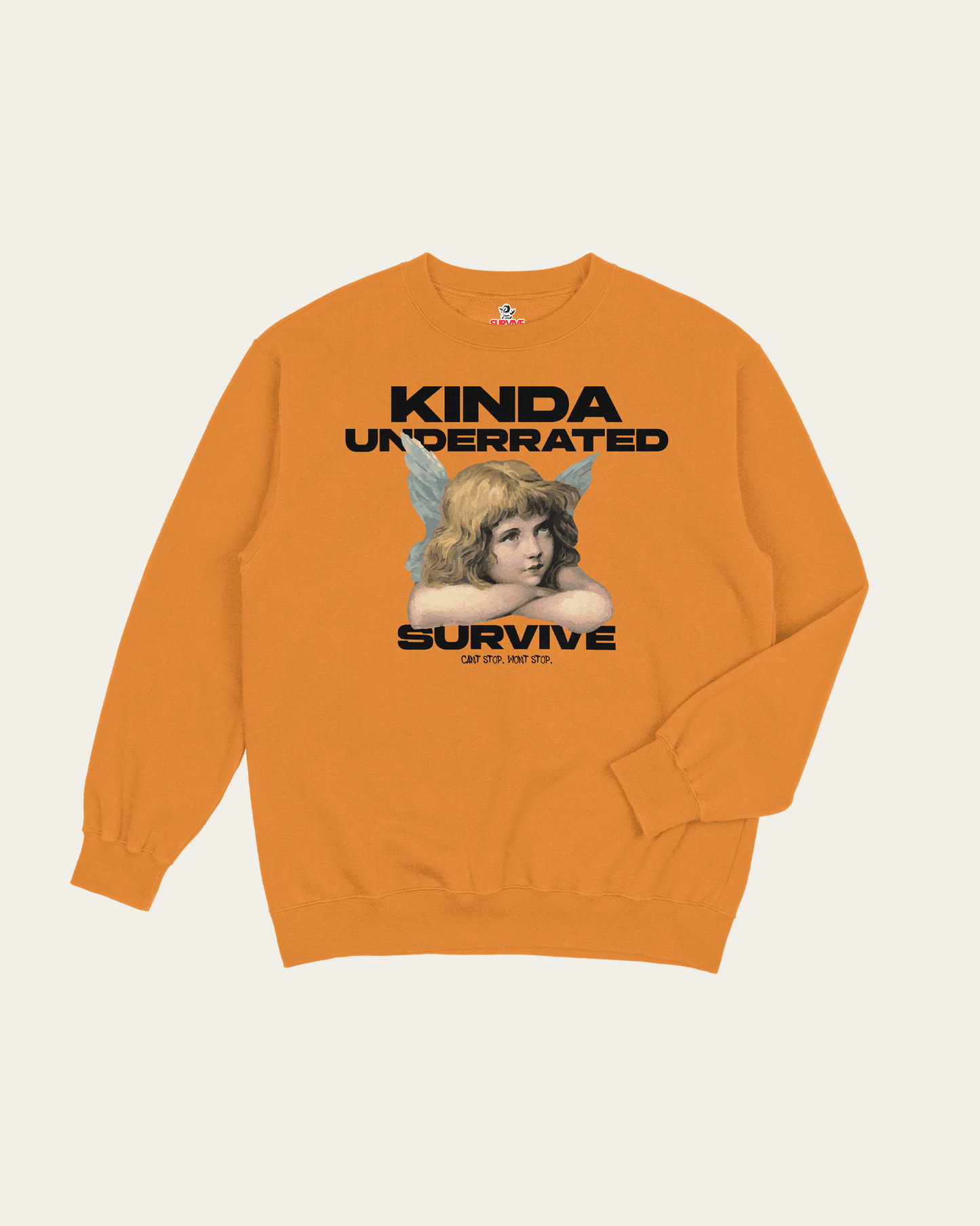 SWEATSHIRT LARANJA UNDERRATED