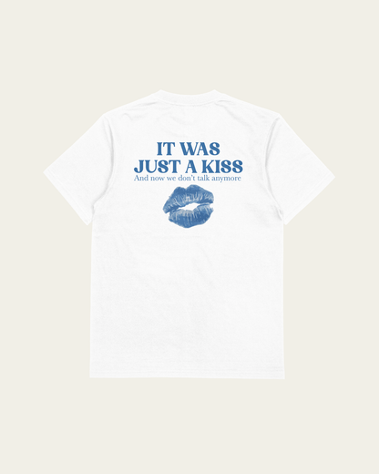 T-SHIRT BRANCA KISS