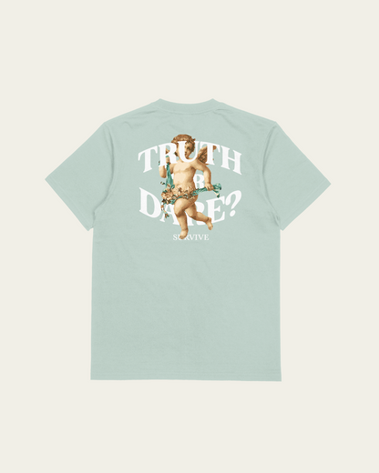 T-SHIRT VERDE TRUTH OR DARE